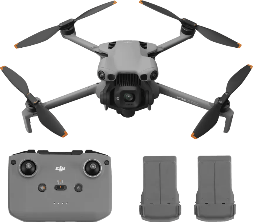 DJI Mini 5 Pro + Remote Controller + Intelligent Flight Battery