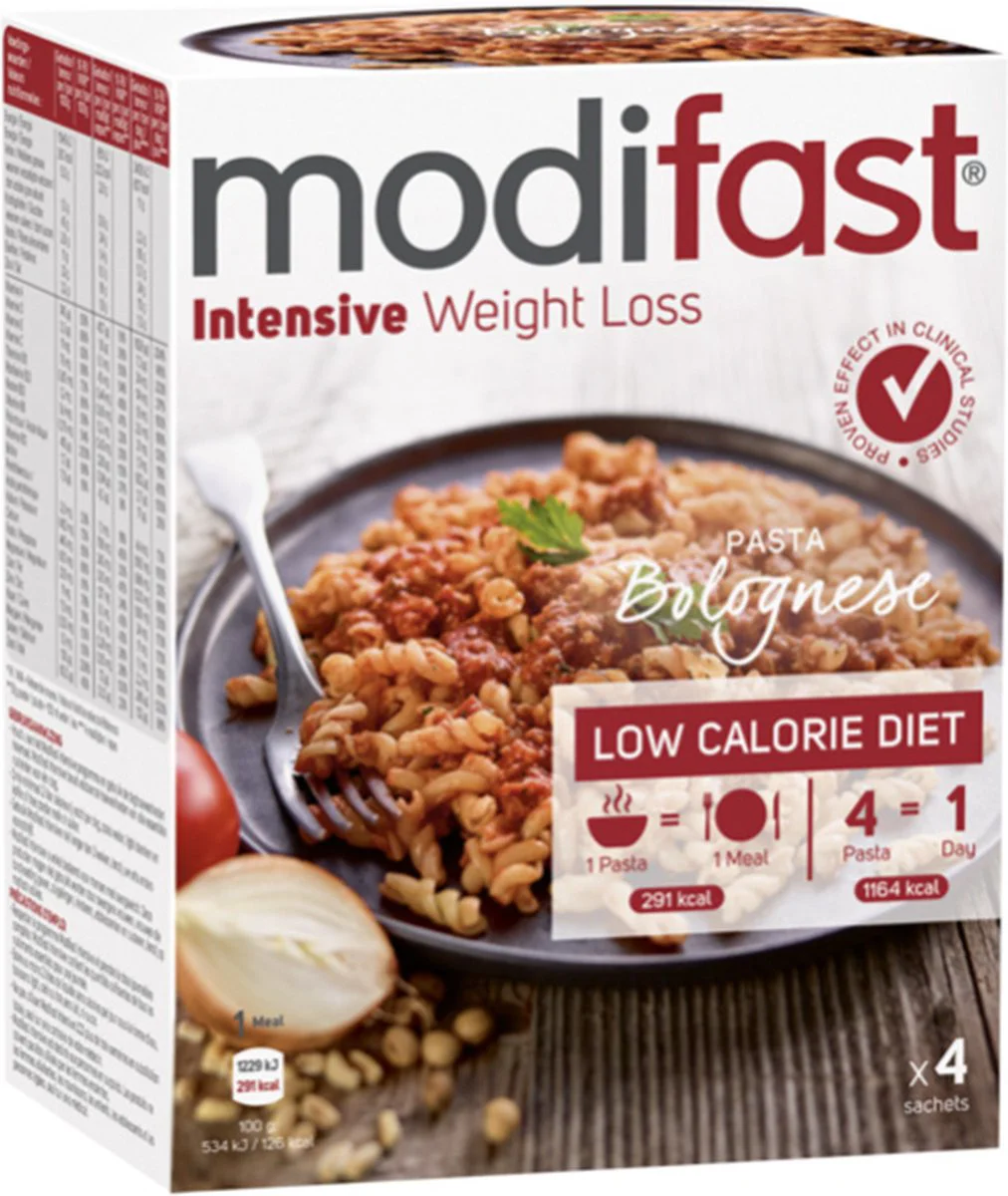 Modifast Weight Control Pasta Bolognese 4 x 62 gr