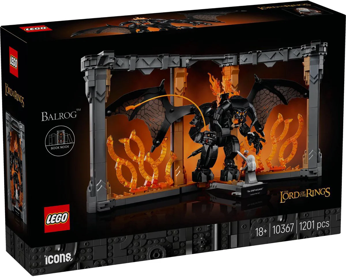 LEGO Icons Boekensteun: The Lord of the Rings - Balrog 10367