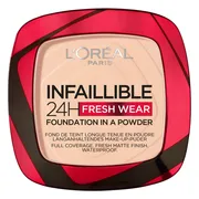 3x L'Oréal Infaillible 24H Fresh Wear Foundation Poeder 180 Rose Sand 9 gr