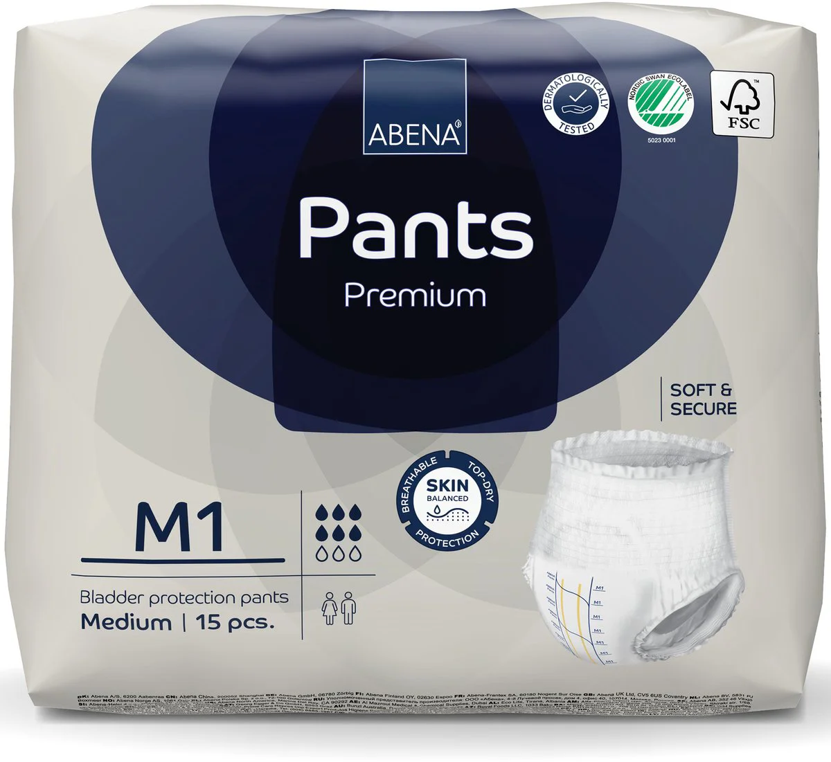 Abena Pants Premium M1 15ST