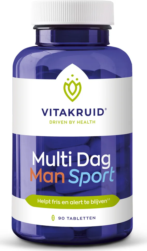 Vitakruid Multi Dag Man Sport 90 tabletten