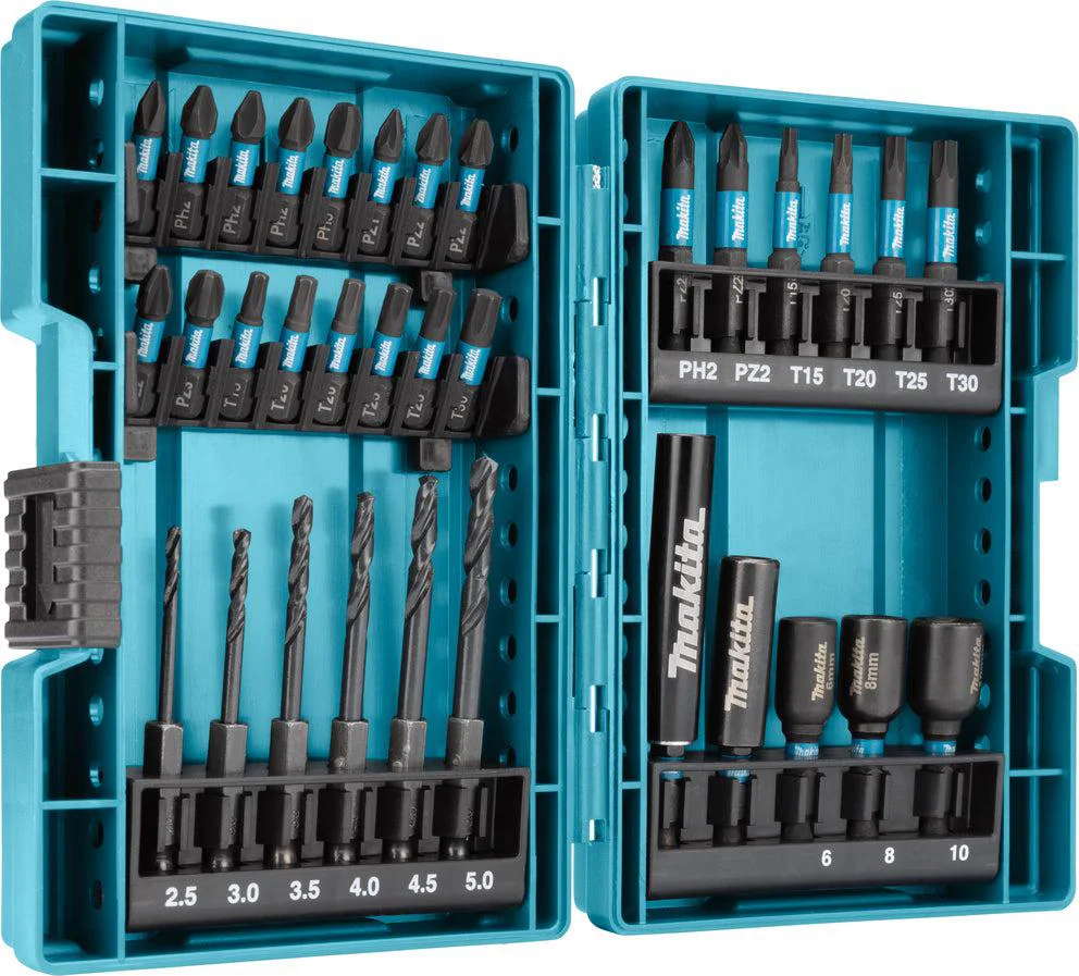Makita B-66896 Boor-en Slagschroefbitset 33-delig