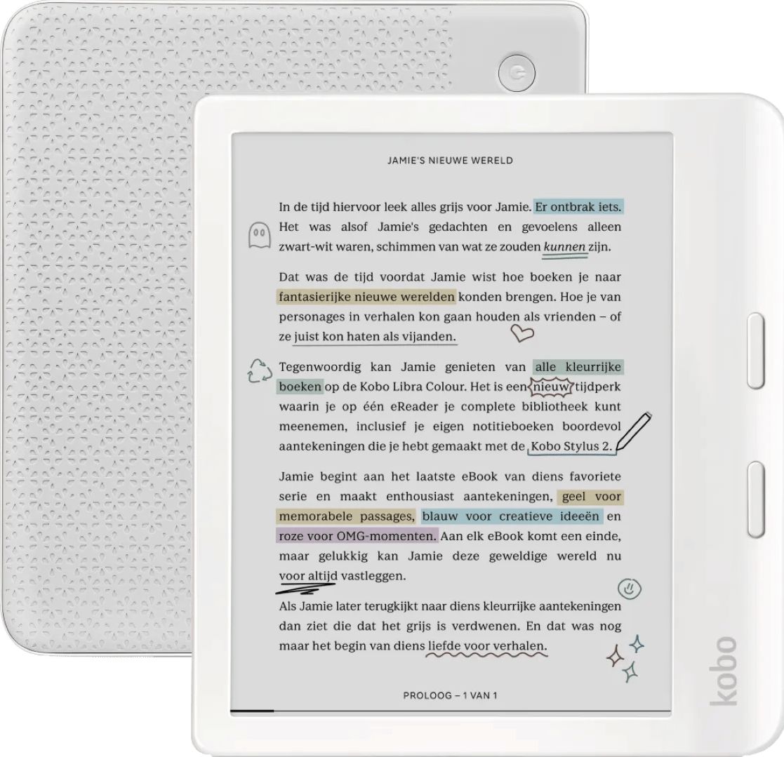 Kobo Libra Colour Wit