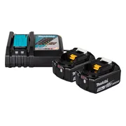 Makita 1914J6-4 Accu Starterset 18V DC18RC 2x BL1850B