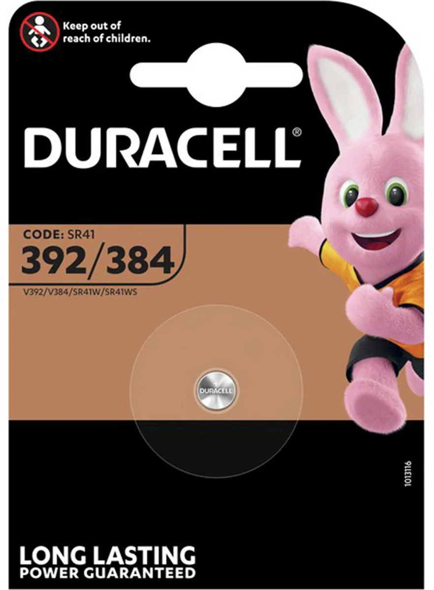Duracell Knoopcelbatterij 392/384