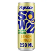 SQWZ Sqweez Lemon Ginger No Added Sugar 250ML