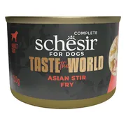 8x Schesir Taste The World Hond Asian Stir Fry 150 gr