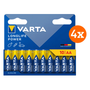 Varta Longlife Power AA Pack 40 stuks