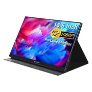Elcostar Pro Portable Monitor 15.6 Inch - Full HD - IPS Beeldscherm - USB-C monitor - Draagbare Gaming Monitor - HDMI - 2025 model