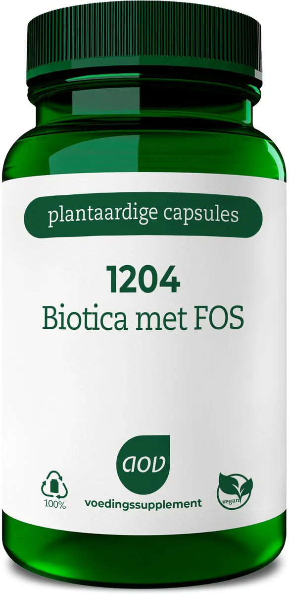 AOV 1204 Biotica met FOS 30 vegacapsules