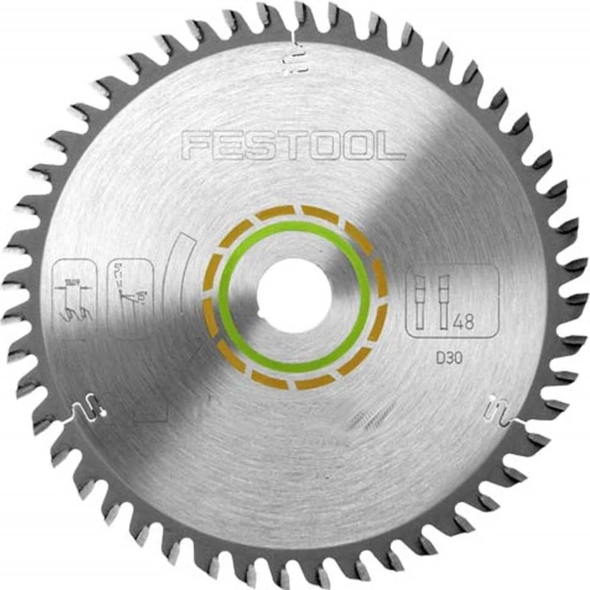 Festool Cirkelzaagblad voor Hout | Wood Fine Cut | Ø 260mm Asgat 30mm 80T - 494605