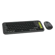 Logitech Pop Icon Combo toetsenbord en muis set Grafiet