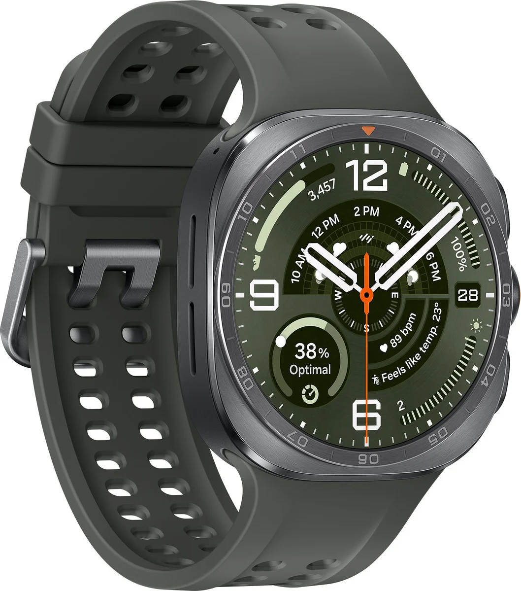 Samsung Galaxy Watch Ultra 2 LTE Titanium Zilver/Groen 47mm