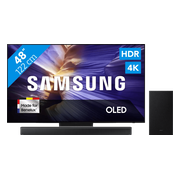 Samsung 48" OLED S90F (2025) + Samsung HW-B66CF Zwart
