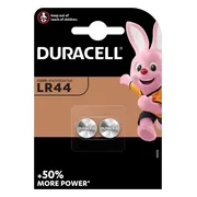 Duracell Knoopcelbatterijen LR44 2 stuks