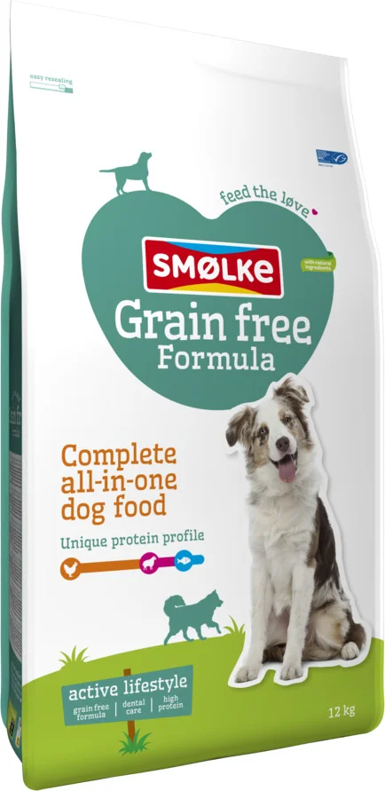 Smolke Graanvrij Hondenvoer Adult 12 kg