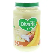 Olvarit 6m+ Banaan Appel Zuivel 200GR