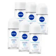 6x NIVEA Deodorant Roller Fresh Natural 50 ml