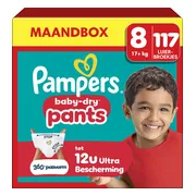 Pampers Baby Dry Luierbroekjes Maat 8 (17 kg+) 117 stuks