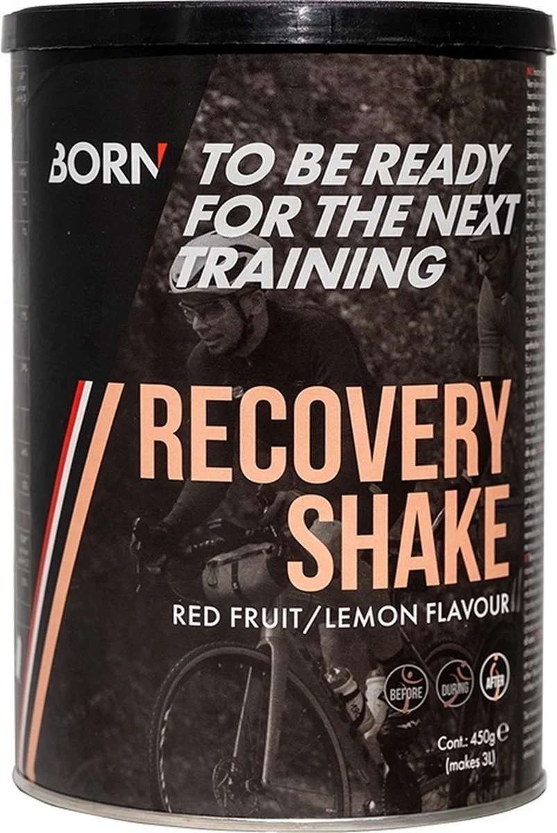Born Recovery Shake - Red Fruit Lemon 450GR