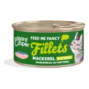 24x Edgard & Cooper Kattenvoer Fillets Makreel 70 gr