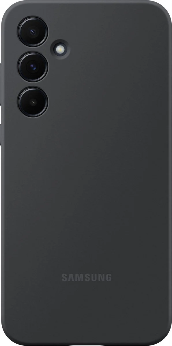 Samsung Galaxy A55 Siliconen Back Cover Zwart