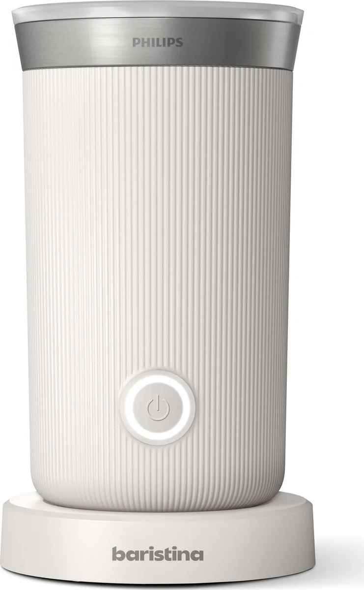 Philips Baristina Melkopschuimer Wit