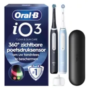 Oral-B iO 3 Zwart en Blauw Duo pack