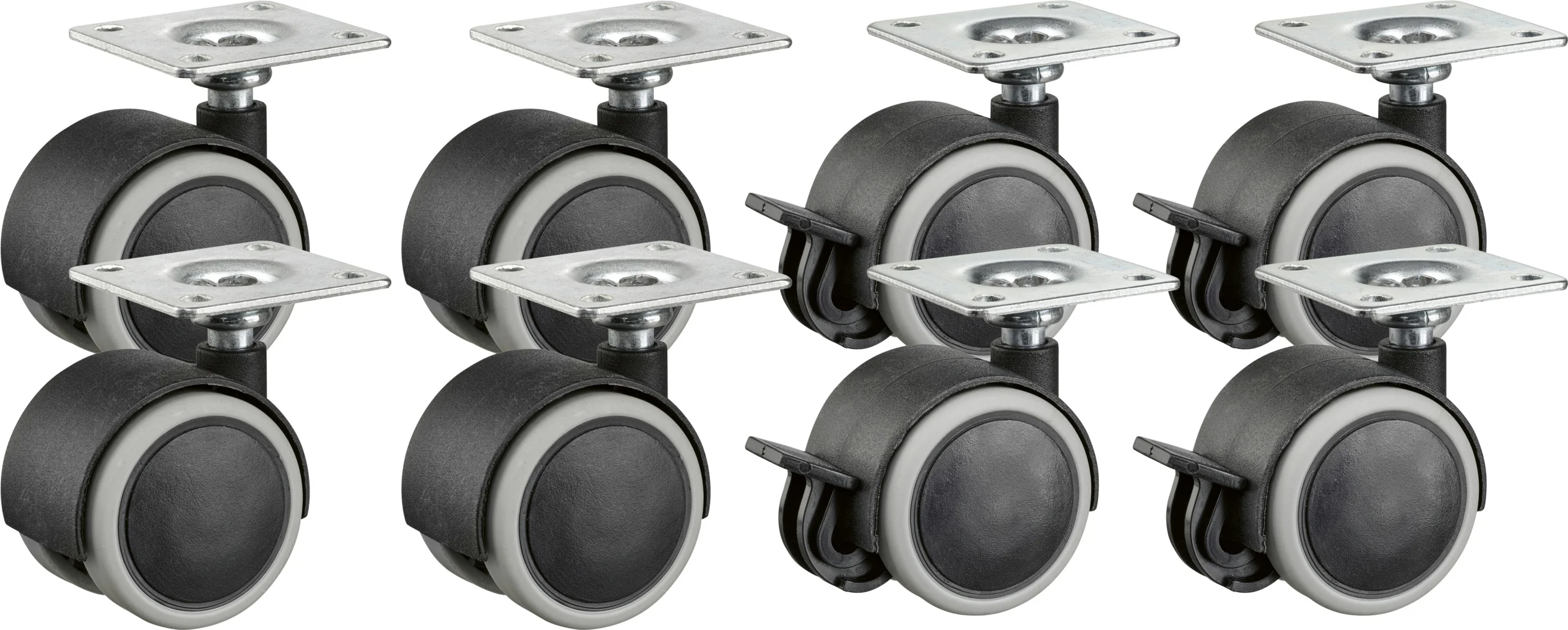 PARKSIDE Wielen (Set meubelwielen 8-delig)