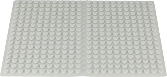 Trixie - Bakmat Met Hartjes - Voor Hond En Kat - Silicone - 38X28 cm