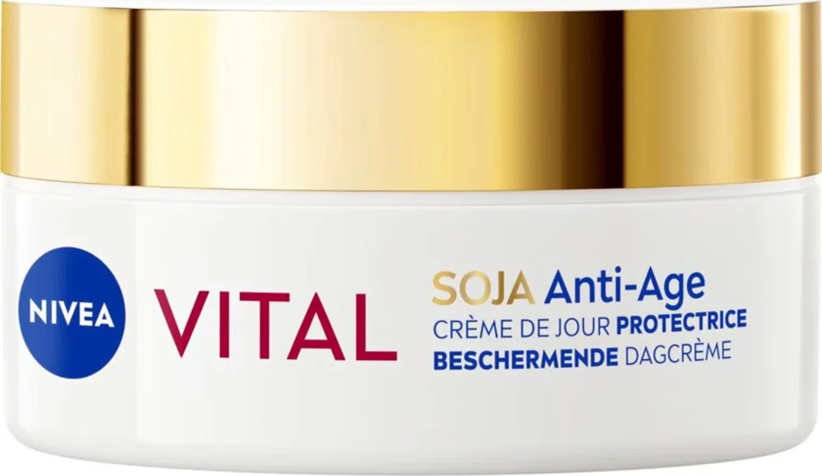 3x NIVEA Vital Soja Anti-age SPF30 Dagcrème 50 ml