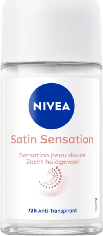 3x NIVEA Deodorant Roller Satin Sensation 50ml