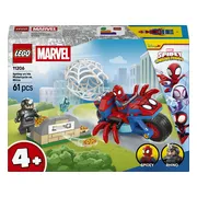 LEGO Marvel Spidey op zijn motor vs. Rhino 11206