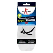 Lucovitaal Sportsokken Bamboe 43-46 Wit 1PR