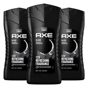 Axe 3-in-1 Douchegel Black 2+1 promopack 250 ml