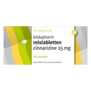 Leidapharm Reistabletten Cinnarizine 25 mg Tabletten 10ST