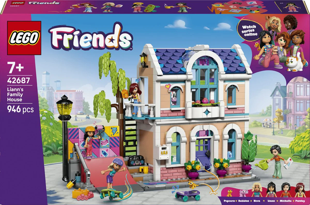 LEGO Friends Lianns huis 42687