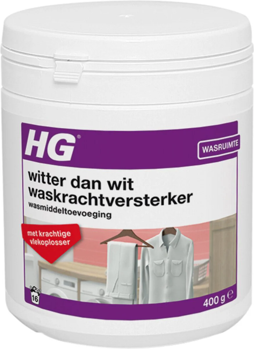 HG Witter Dan Wit Waskrachtversterker Met Vlekoplosser 500 gr