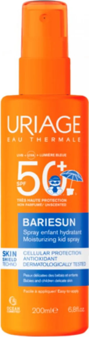 Uriage Bariesun Zonnebrand Spray Kind SPF50+ 200ML