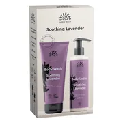 Urtekram Soothing Lavender Body Wash & Body Lotion Giftset
