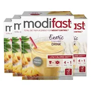 4x Modifast Weight Control Milkshake Exotic 100 gr