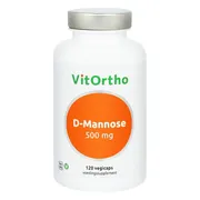 VitOrtho D-Mannose 500mg Capsules 120VCP