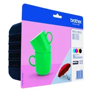 Brother LC-227XL/LC225XL Cartridges Combo Pack