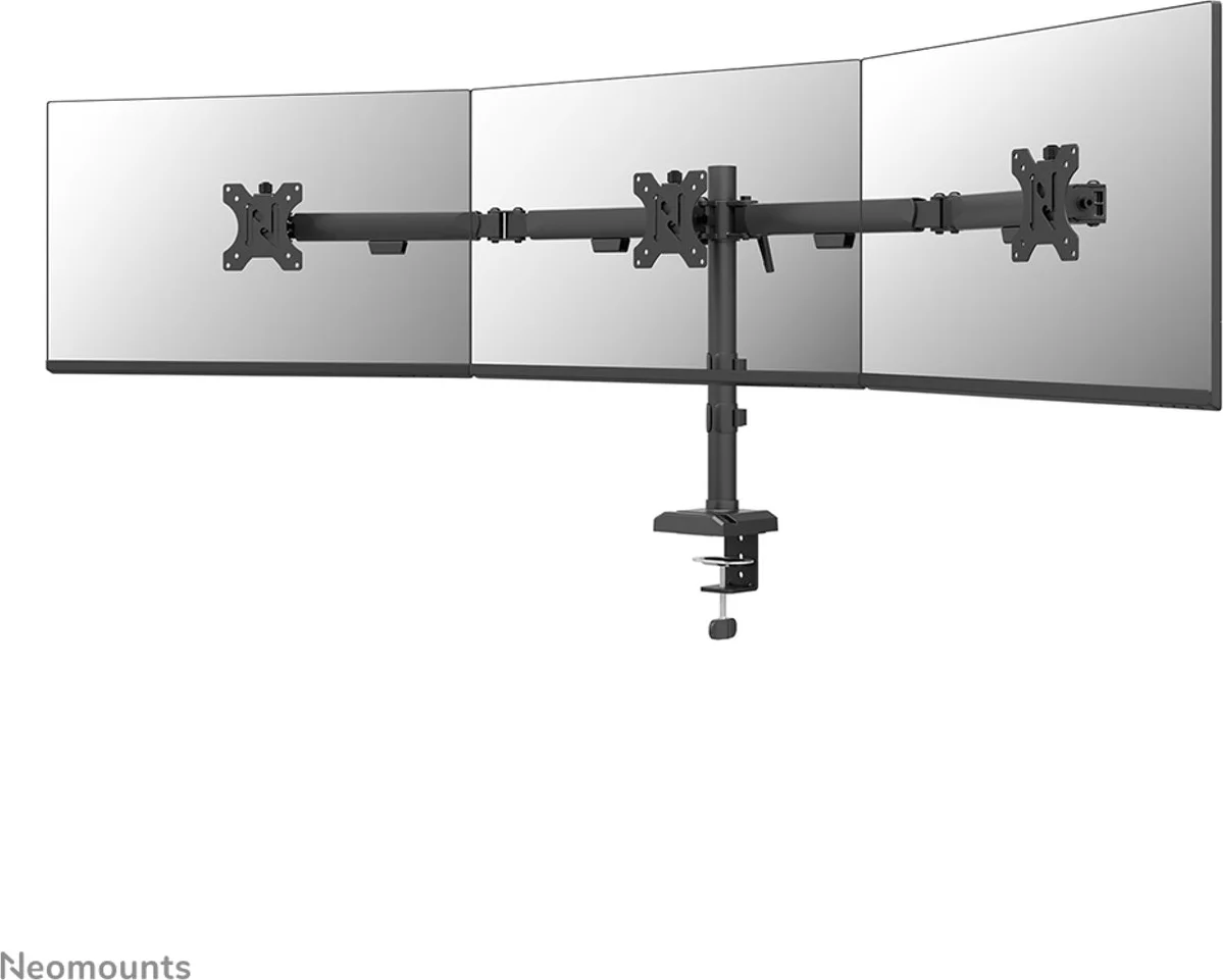 Neomounts NERO DS60-600BL3 Monitorarm Zwart