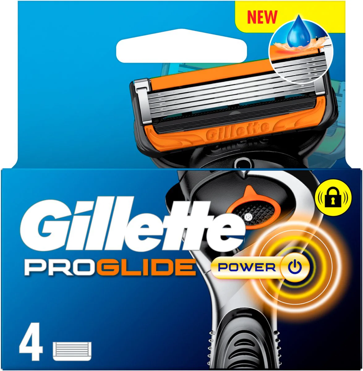 Gillette ProGlide Power Navulmesjes 4ST