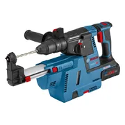 Bosch Professional GBH 18V-26 F Accu combihamer SDS-Plus 2,6J + snelwisselboorkop + stofafzuiging 18V 5.5Ah in L-Boxx - 061191000G