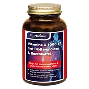 All Natural Vitamine C 1000 TR met Bioflavonoïden & Rozenbottel Tabletten 100TB