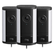 Ring Spotlight Camera Pro 2e Generatie Bedraad Zwart 3-Pack