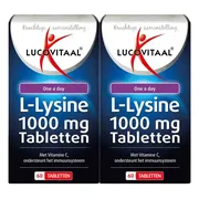 2x Lucovitaal L-Lysine 1000 mg 60 tabletten